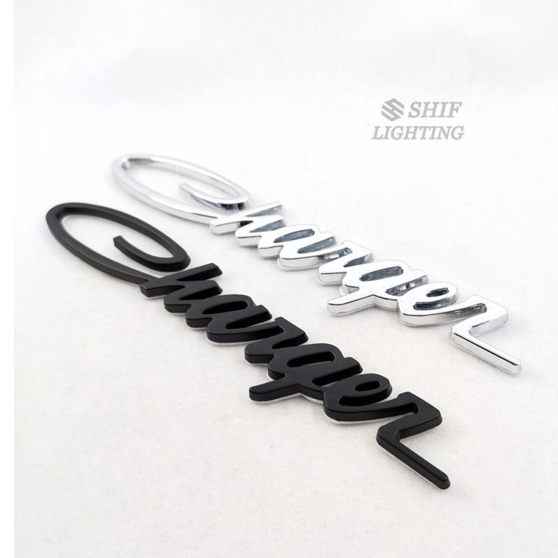 Logo CHARGER bằng kim loại dùng trang trí dành cho xe DODGE