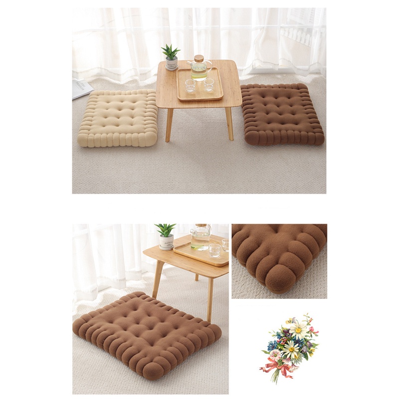 Gối Đệm Trang Trí Ghế Sofa / Xe Hơi Hình Bánh Quy