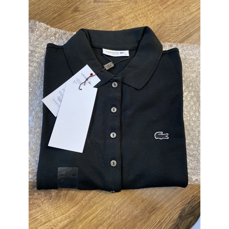 Áo polo Lacoste  authentic PF7845 -031 màu black