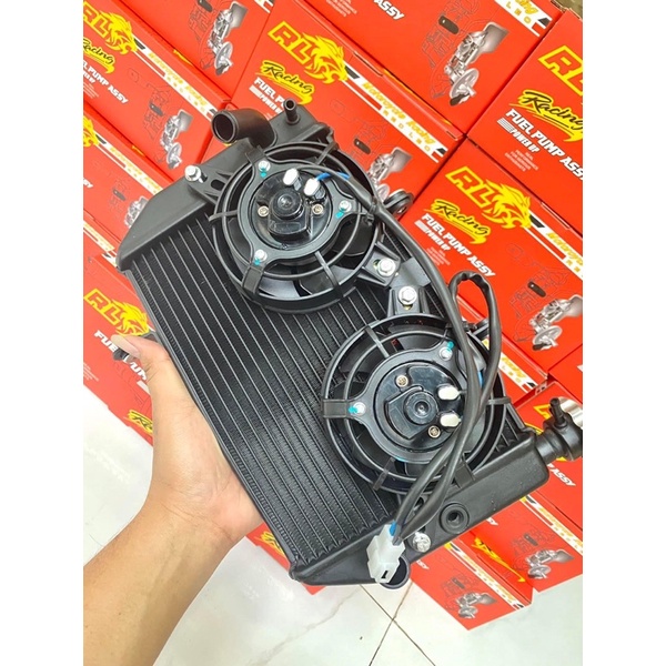 ☋KÉT NƯỚC REDLEO 2 QUẠT cho EXCITER 150 / EX150
