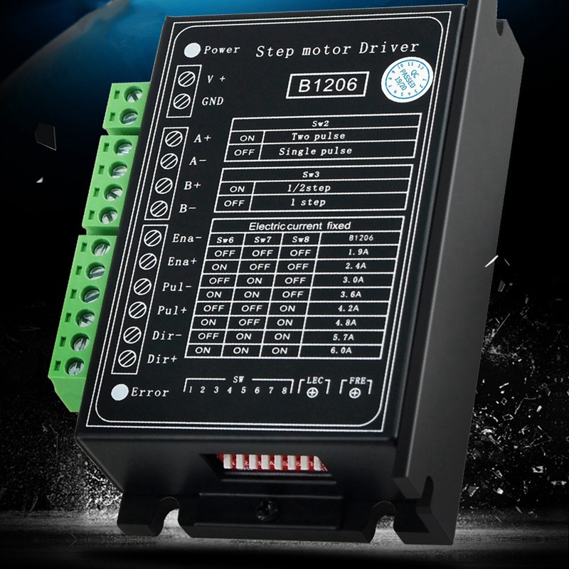 High Quality B1206 Stepper / Half Step Driver Two Phase Stepper Motor Driver