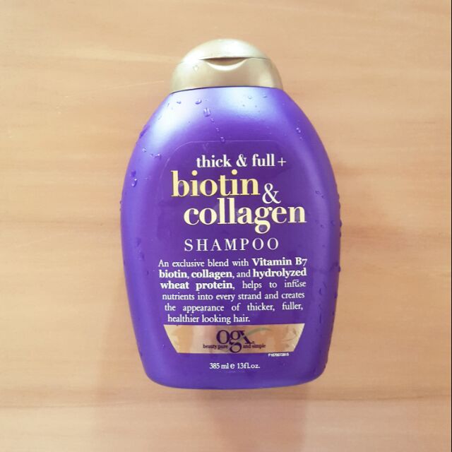 dầu gội giảm rụng tóc biotin collagen