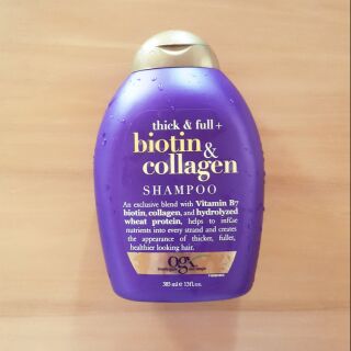 Dầu gội giảm rụng tóc biotin collagen