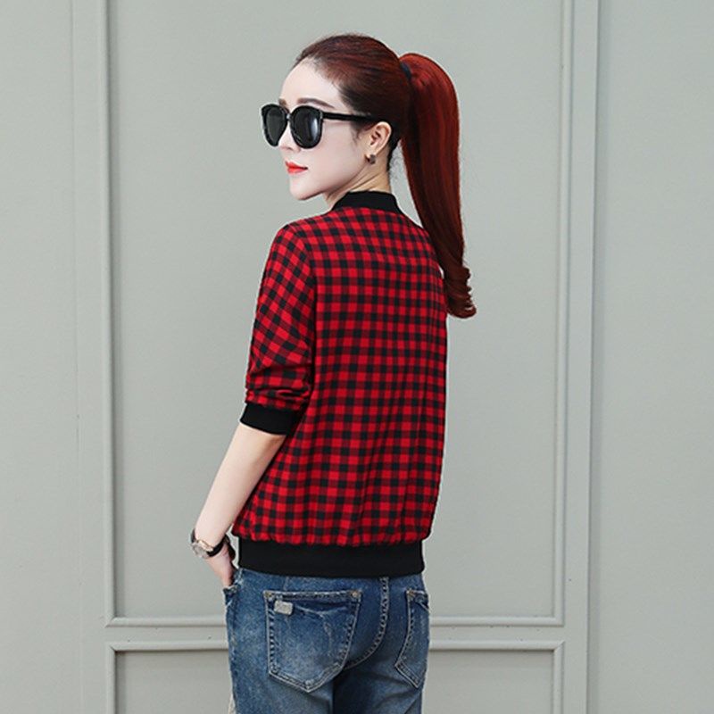 Áo Khoác Bóng Chày Mỏng Phong Cách Mới Cho Nữ