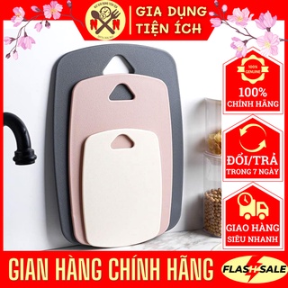 Set 3 thớt kháng khuẩn, chống trơn trượt - Bề mặt thớt thiết kế chống xước, độ cứng tốt - Giao màu ngẫu nhiên