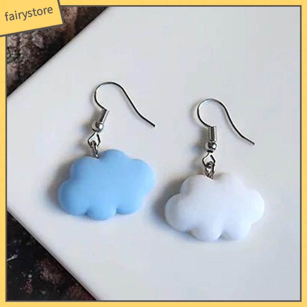 Hoa Tai Mặt Hình Đám Mây Đáng Yêu Cho Nữ