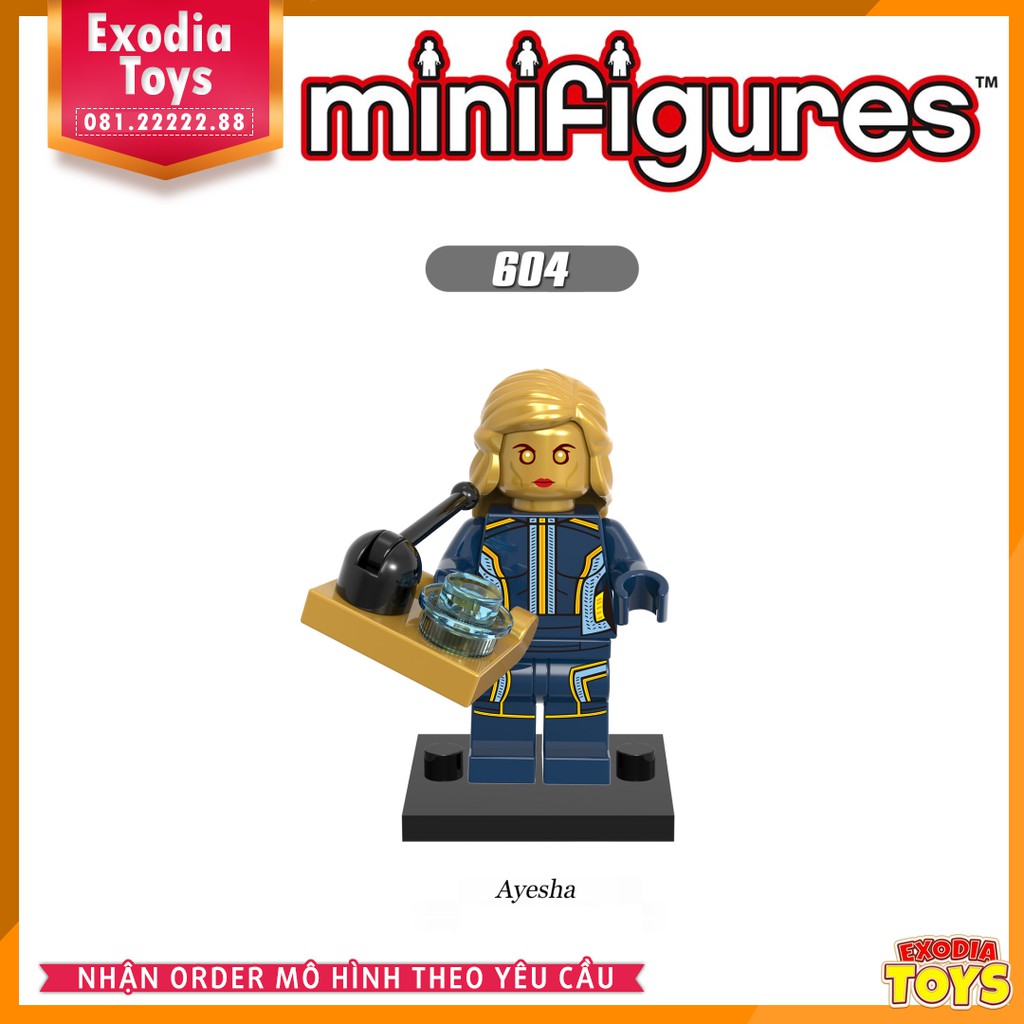 Xếp hình minifigure Vệ Binh Dải Ngân Hà : Guardians Of The Galaxy VOL2 - Đồ Chơi Lắp Ghép Sáng Tạo - X0159