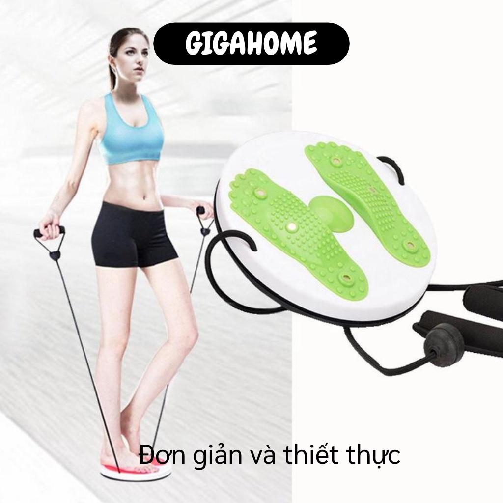 Dụng cụ tập giảm mỡ eo 𝑭𝑹𝑬𝑬𝑺𝑯𝑰𝑷 Thiết bị tập thể dục xoắn eo chân có dây tập tay 9358