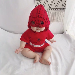 Bộ romper avenger cho bé
