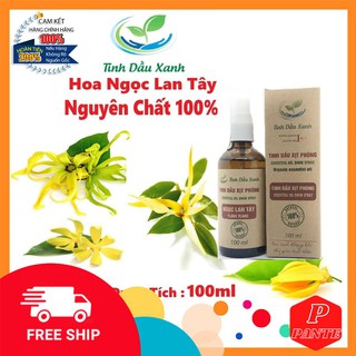 Tinh Dầu Xịt Phòng, Xịt Ô tô Ngọc Lan Tây 100ml Chính Hãng Tinh Dầu Xanh
