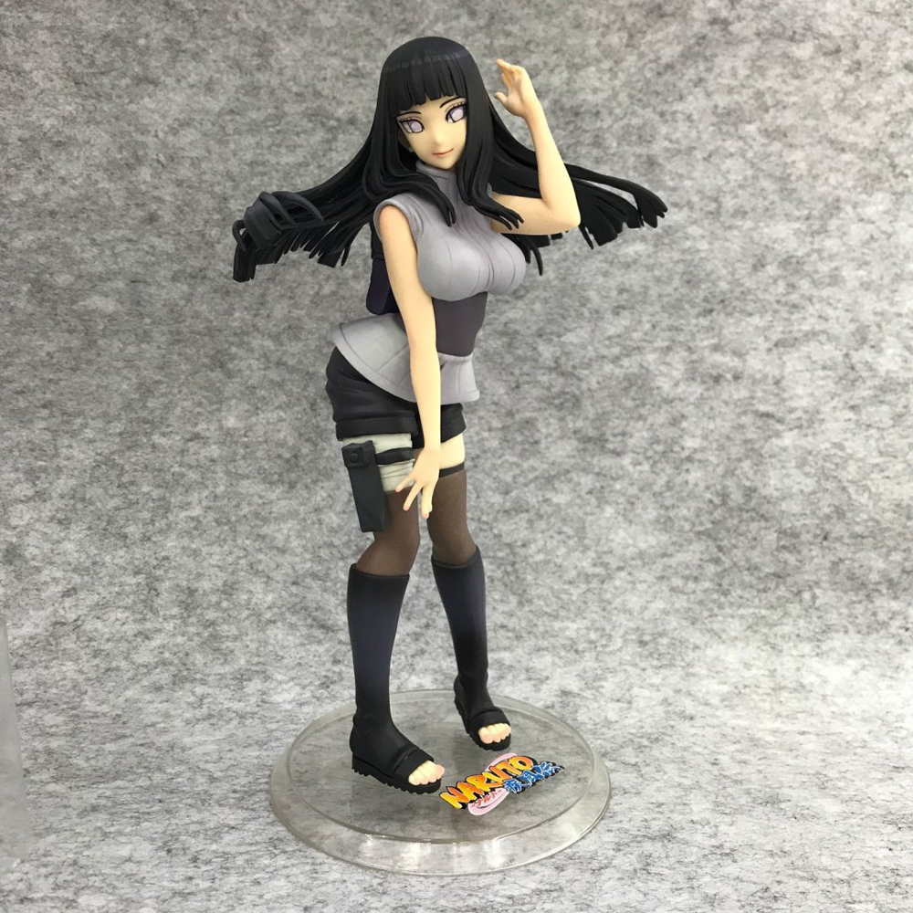 NARUTO Mô Hình Nhân Vật Hyuuga Hinata Trang Trí Đáng Yêu 21cm