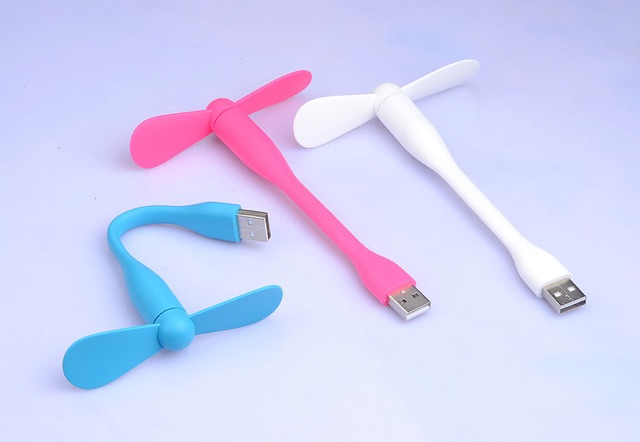 Quạt mini cắm chân usb chân sạc ip chân sam.
