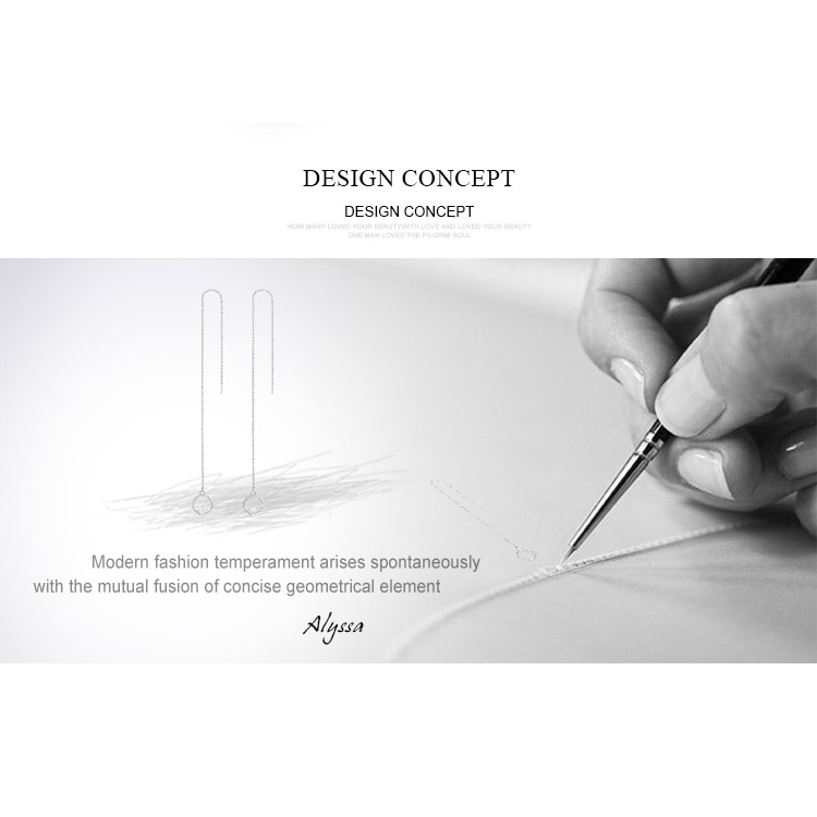 BAMOER Bông Tai BạC 925 ĐíNh Đá Zircon Sang TrọNg