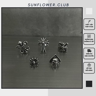 KHUYÊN TAI CHROME HEART TITAN