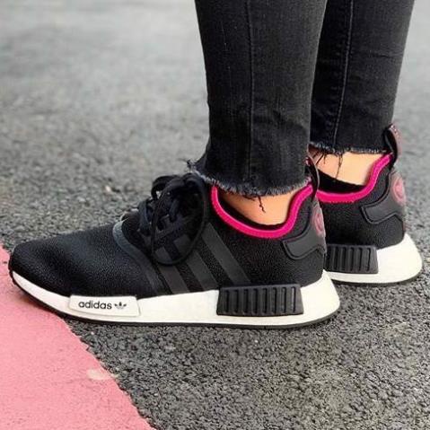 Giày Adidas NMD R1 'Black Shock Pink' DB3586 - Hàng chính hãng