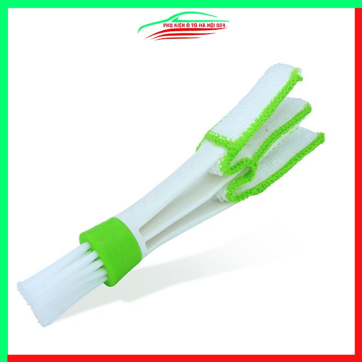 Chổi vệ sinh khe gió cửa điều hòa ô tô 2 đầu tiện lợi