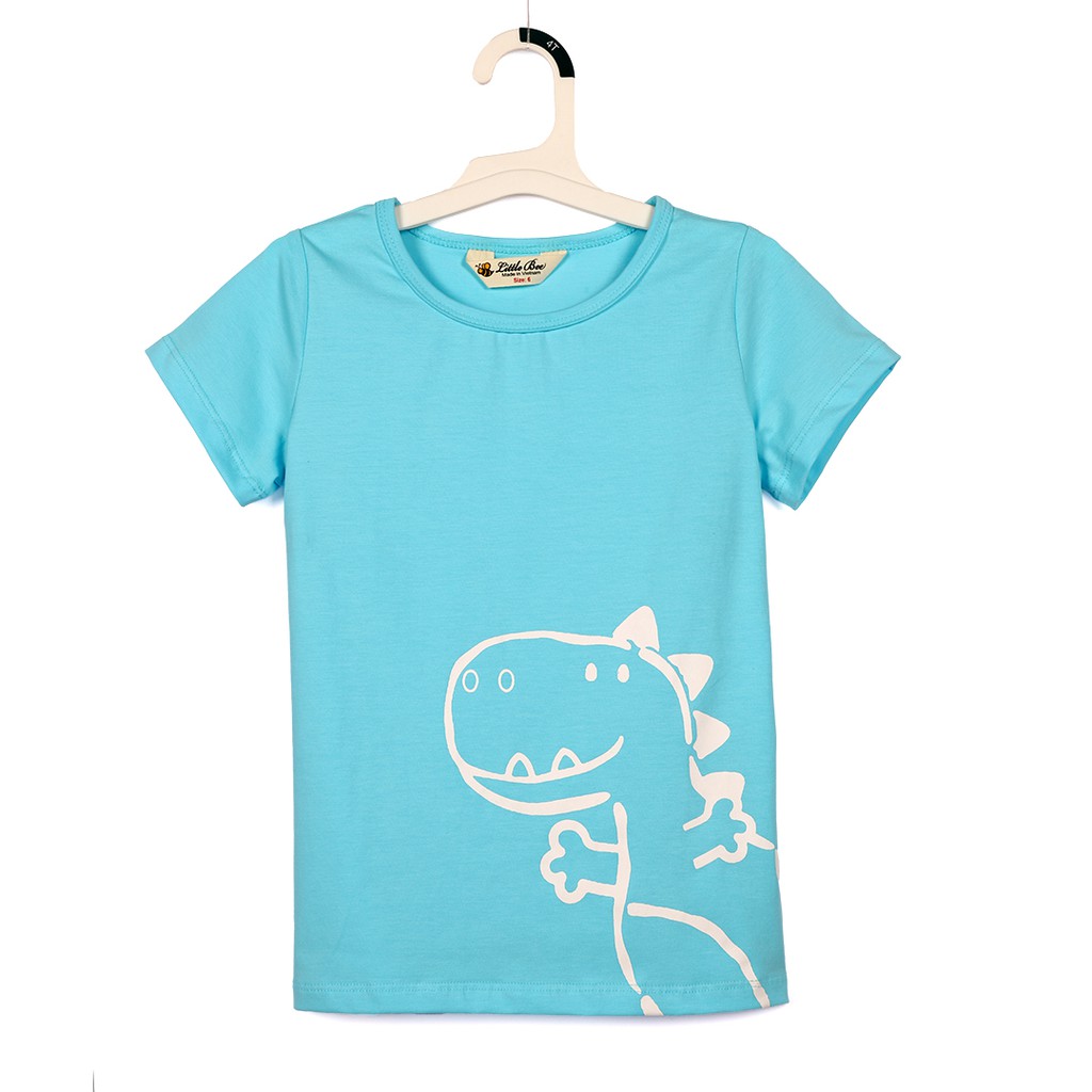 Áo phông chất cotton in hình con vật dành cho bé trai và bé gái 7 - 25kg - TimiKi