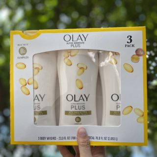Set 3 chai Sữa tắm Olay Ultra Moisture Body Wash 700ml nhập Mỹ