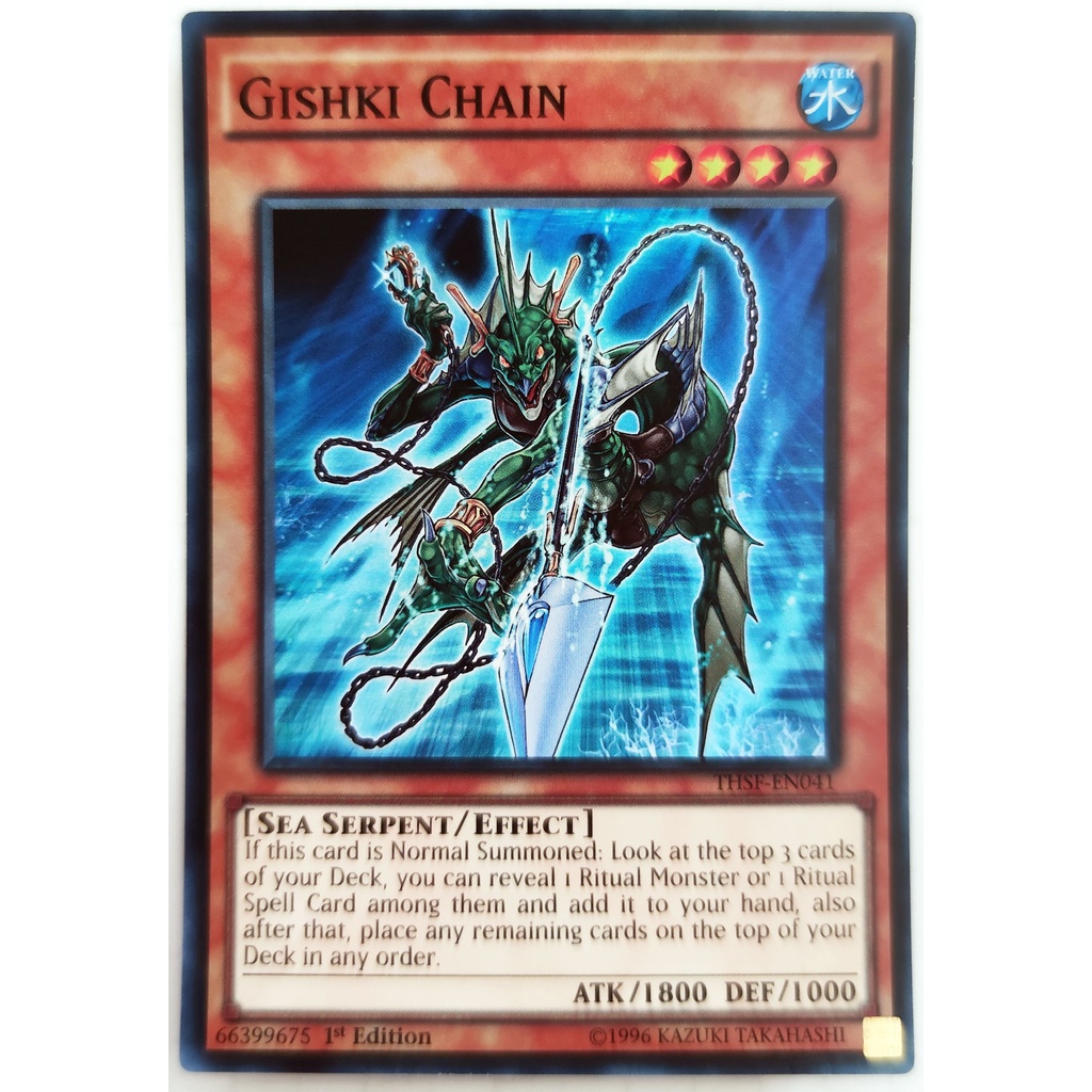 [Thẻ Yugioh] Gishki Chain |EN| Super Rare