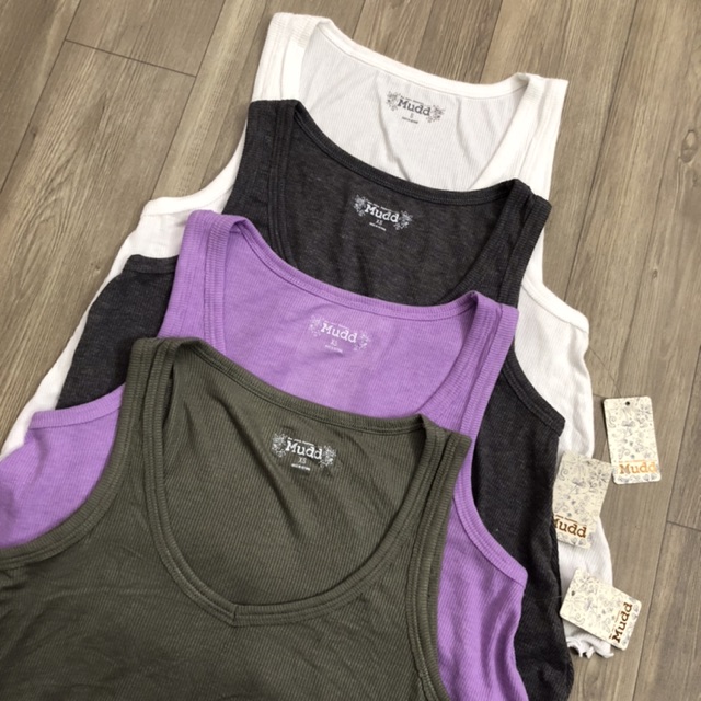 ÁO CROPTOP XOẮN LAI TANK TOP BRAND MUDD