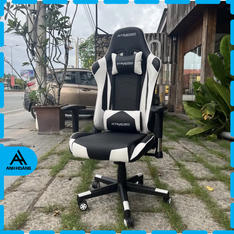 Ghế Live Stream GTRACING tay điều chỉnh 3D - Da Pu 3 lớp - Bảo hành 24 tháng MỚI