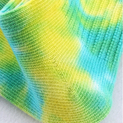 Tất Vớ Cổ Cao Phong Cách Màu Ombre Tất Vớ Cổ Cao Chất Liệu Cotton Tất Vớ Cổ Cao Unisex Tất Vớ Cổ Cao Kiểu Loang Màu