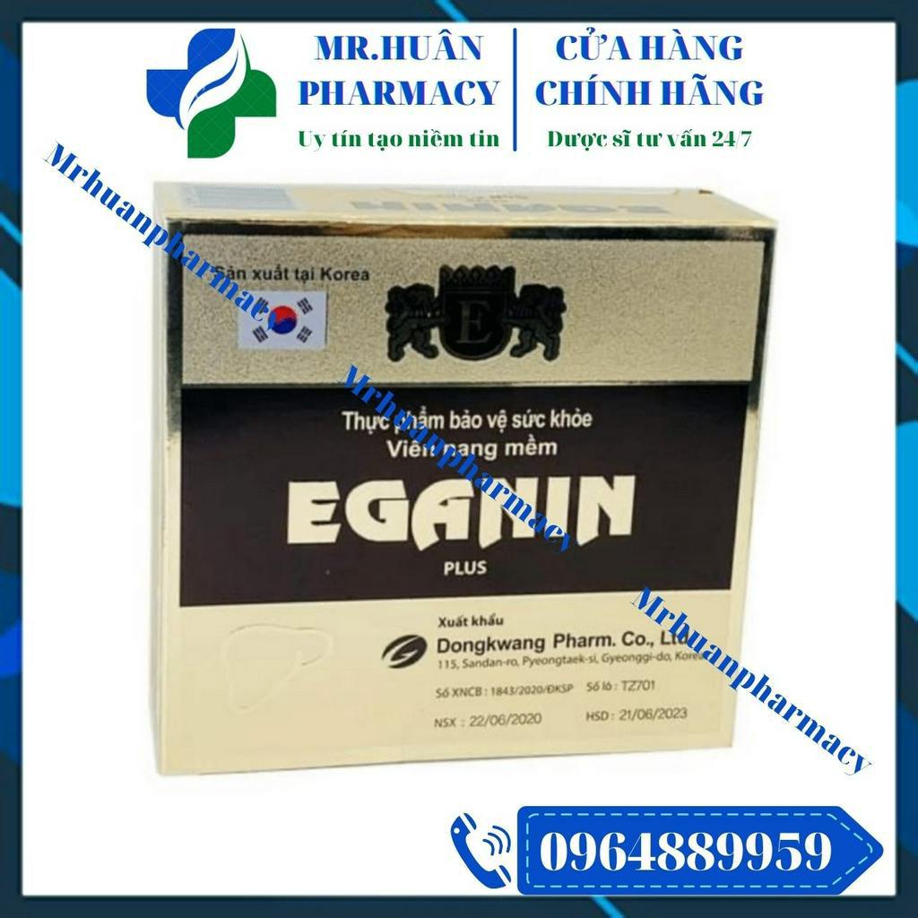 Viên Uống Bổ Gan Eganin Plus (12 vỉ x 5 viên) - Hỗ trợ giải độc và bảo vệ gan, Giúp tăng cường chức năng gan