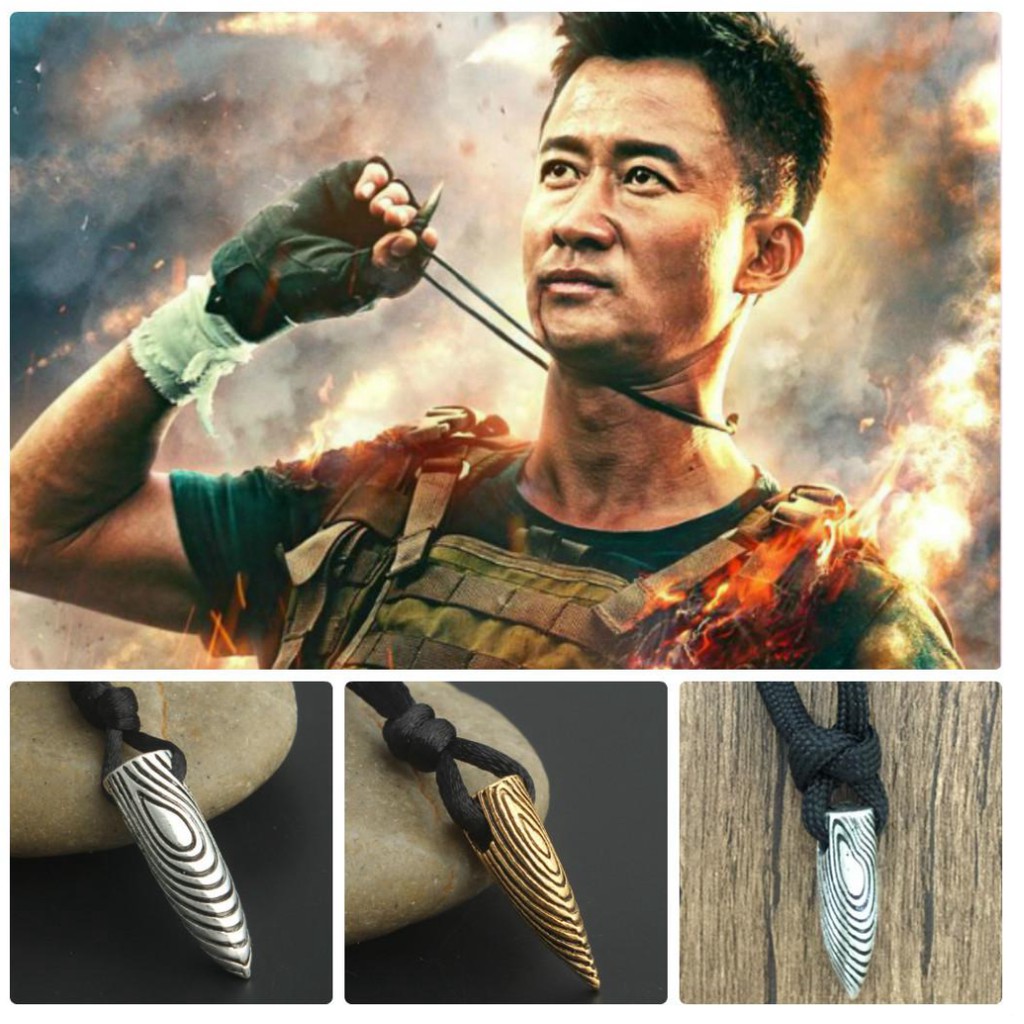 Vòng cổ Viên Đạ n Thép Cá Tính Mạnh Mẽ VCVIENDAN02