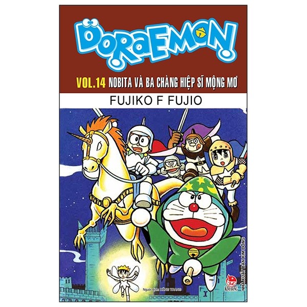 Sách - Doraemon Truyện Dài - Tập 14 - Nobita Và Ba Chàng Hiệp Sĩ Mộng Mơ - Tái Bản 2019 - 8935244814224