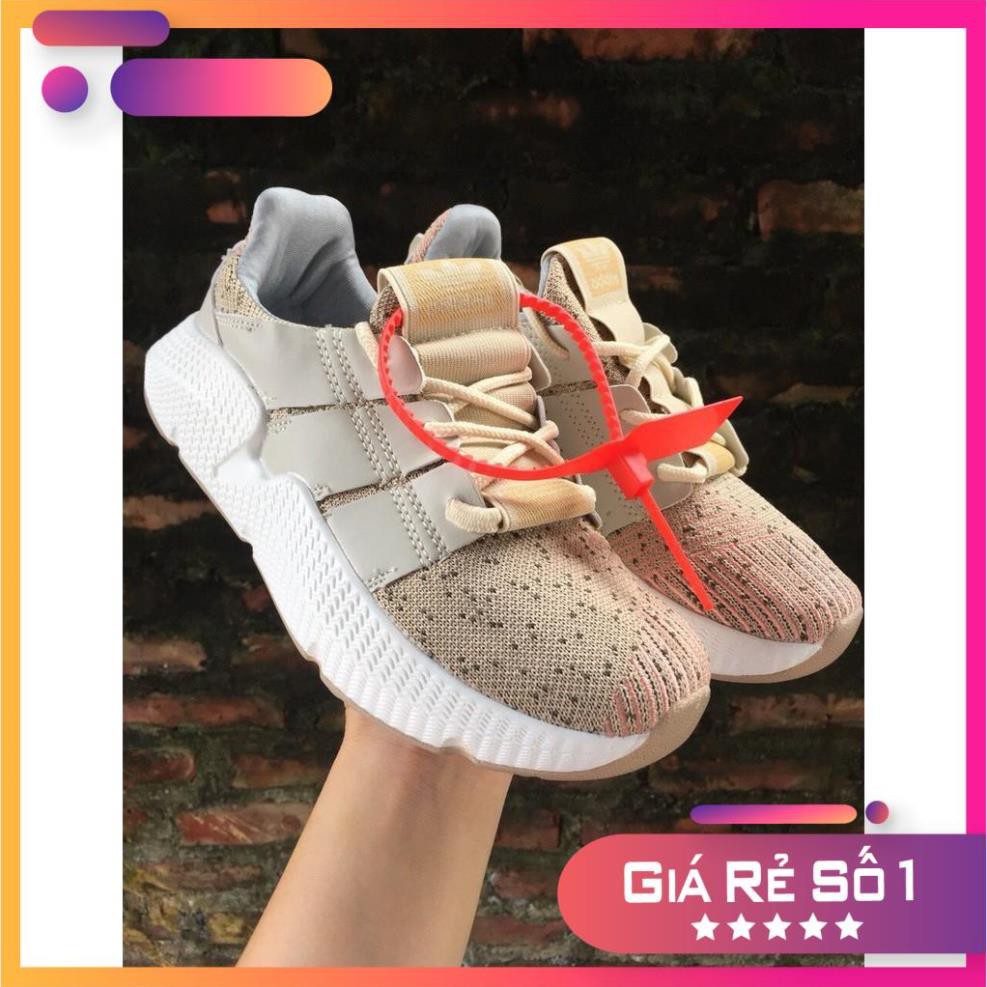 Xả sale lớn nhất 12-12 ⚡SALE⚡ Giày Prophere màu Đen trắng sọc cam Nữ khuyến mãi ¹ new L ` * ' ~