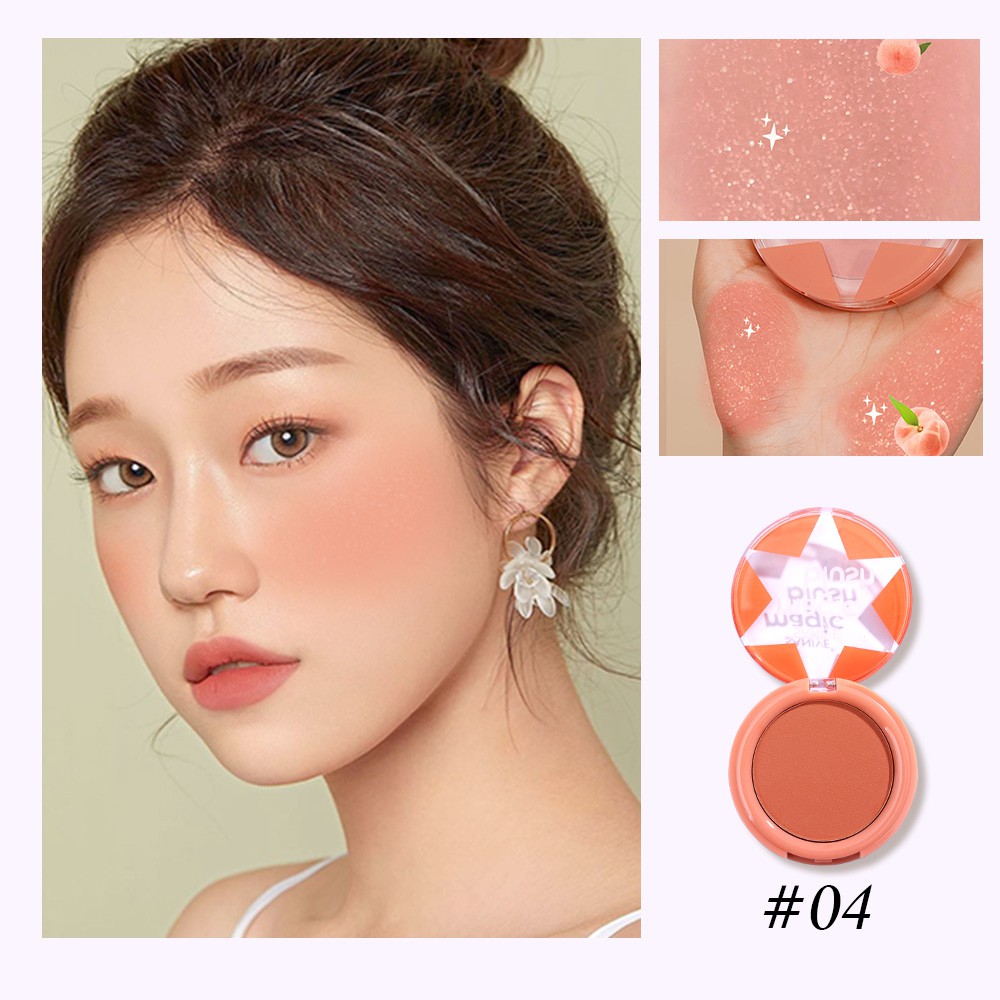 [Hàng mới về] Phấn Má Hồng Saniye Bốn Màu Xinh Xắn Cho Nữ E0142 | BigBuy360 - bigbuy360.vn