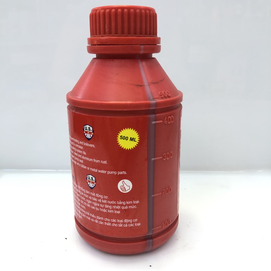 Nước làm mát U.S (nước đỏ) 500ml