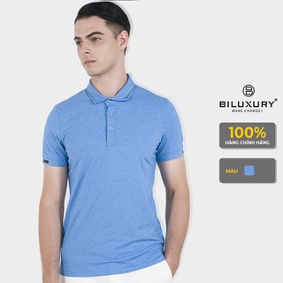 Áo polo nam cổ bẻ Biman by Biluxury cotton cao cấp bodyfit lịch lãm trẻ trung co giãn 4 chiều 5APCT002XDU