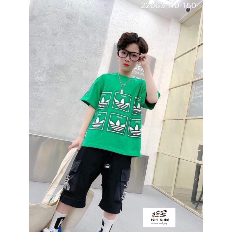 size đại 30-40kg Bộ ngắn tay bé trai/ bộ ngắn tay das cho bé trai từ 7-40kg hàng cotton tàu cao cấp cho bé gái