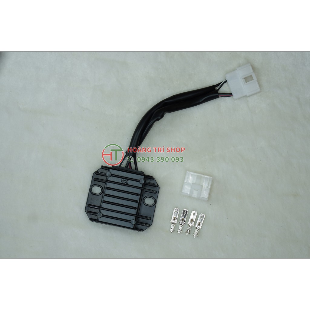 Sạc Suzuki Gd 110 Chính Hãng + Giắc Chuyển Sạc Exciter 150