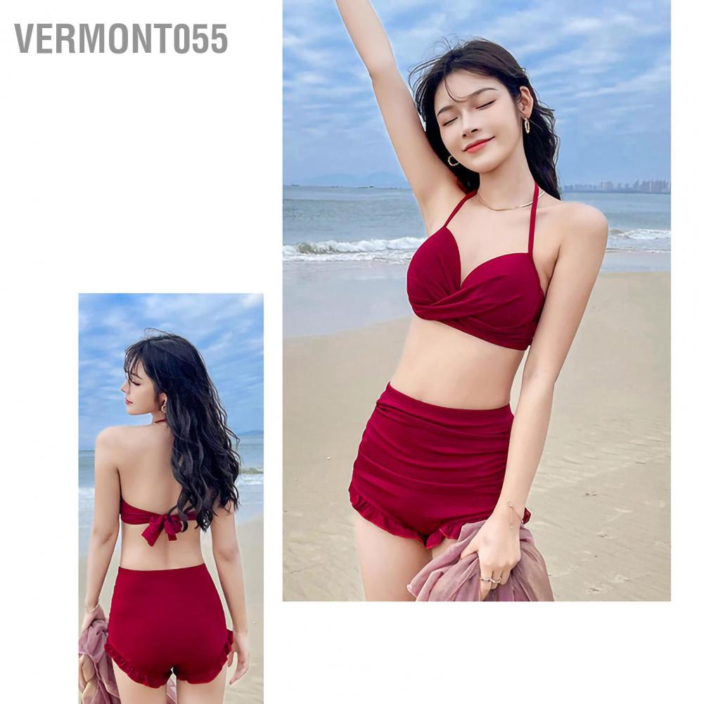 Có thể bán buôn Bộ Đồ Bơi Ba Mảnh Kèm Vỏ Bọc Thời Trang Mùa Hè Dành Cho Nữ Hàng giao ngayvermont055