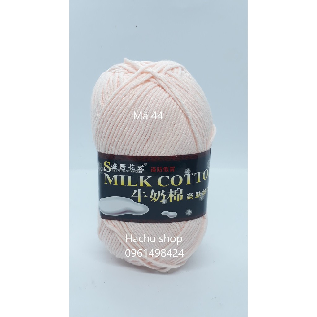 Len milk cotton loại 1