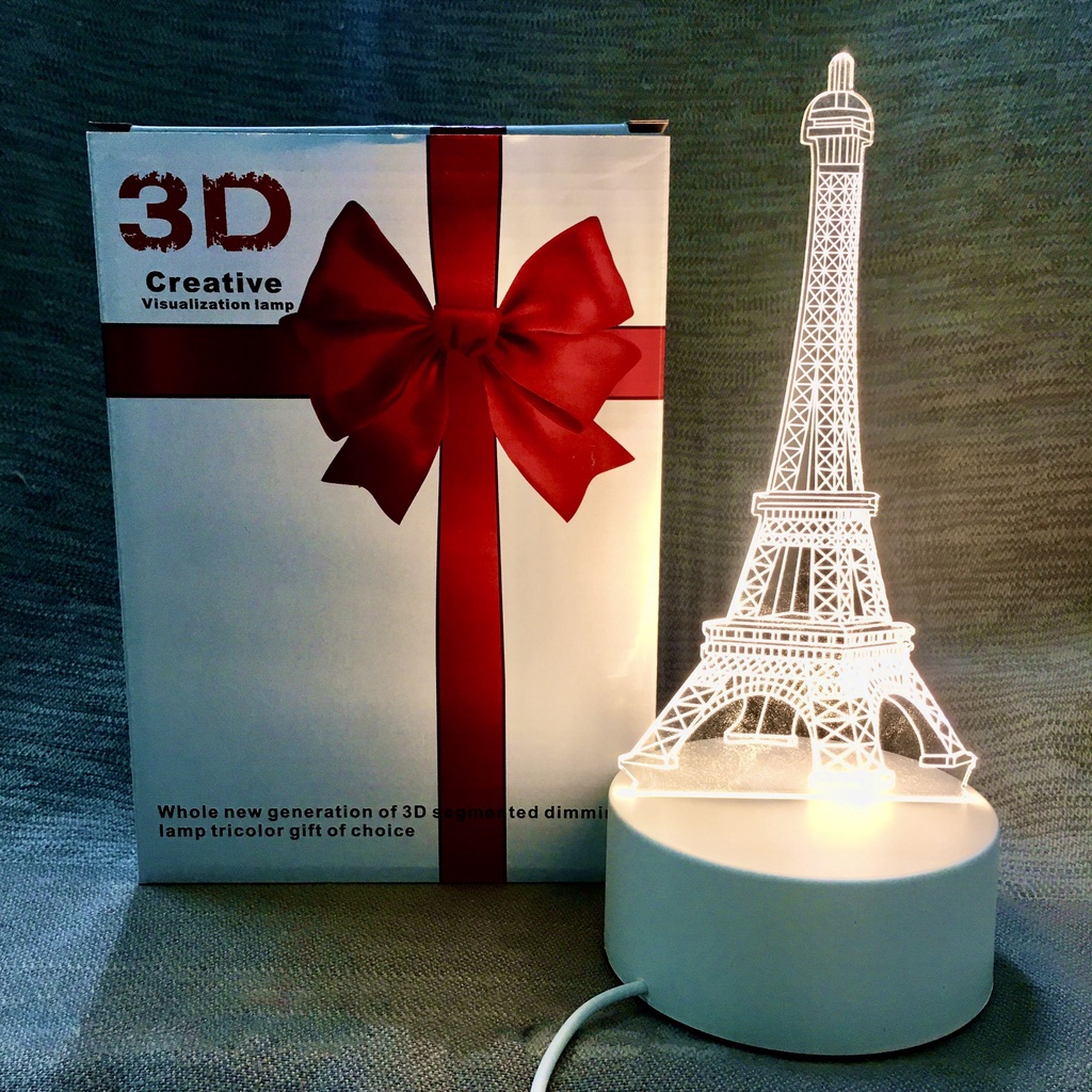 Đèn Led 3D để bàn trang trí nhiều hình đẹp - Cute