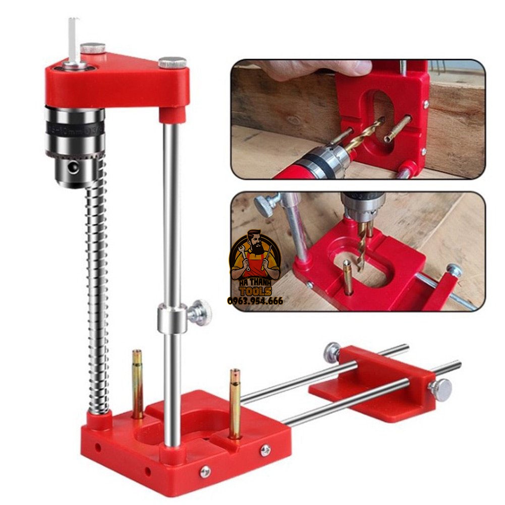 Dụng cụ định vị lỗ khoan cầm tay thông minh Full Phụ Kiện Như Hình, Đa chức năng