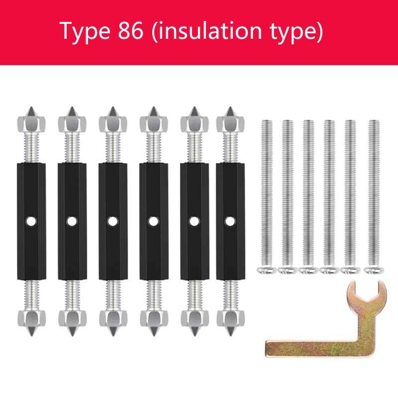 Bộ 6 Cờ Lê Sửa Chữa Băng Cát Sét Gắn Tường Tiện Dụng