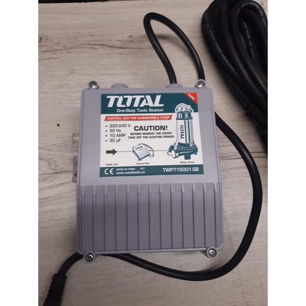 TOTAL Máy Bơm Chìm Nước Thải Kèm Lưỡi Cắt 2HP TWP715001 (Cam kết Chính Hãng 100%)