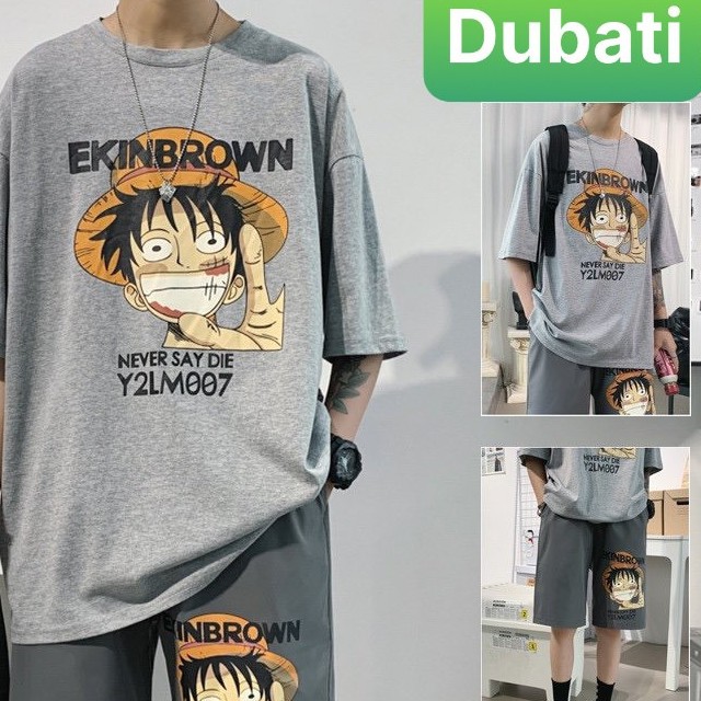 Sét Thể Thao Nam, Đồ Bộ Nam Hoạt Hình Onepice Chất Liệu Mềm Mịn Mát Mẻ Năng Động- Dubati Fashion