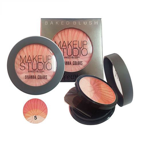 Phấn Má Hồng SIVANNA COLORS Make-Up Studio Baked Blush (HF157)