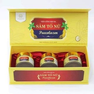 Bộ 3 chai sâm tố nữ pucolazen chính hãng