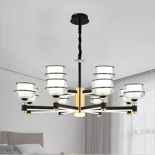 Đèn chùm phòng khách cao cấp kèm bóng led, đèn trang trí phòng khách  bảo hành 1 năm; đèn chùm giá rẻ