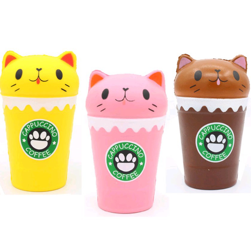 SquiShy TO- COFFE MÈO CỰC THƠM CỰC MỀM - nhiều màu tùy chọn