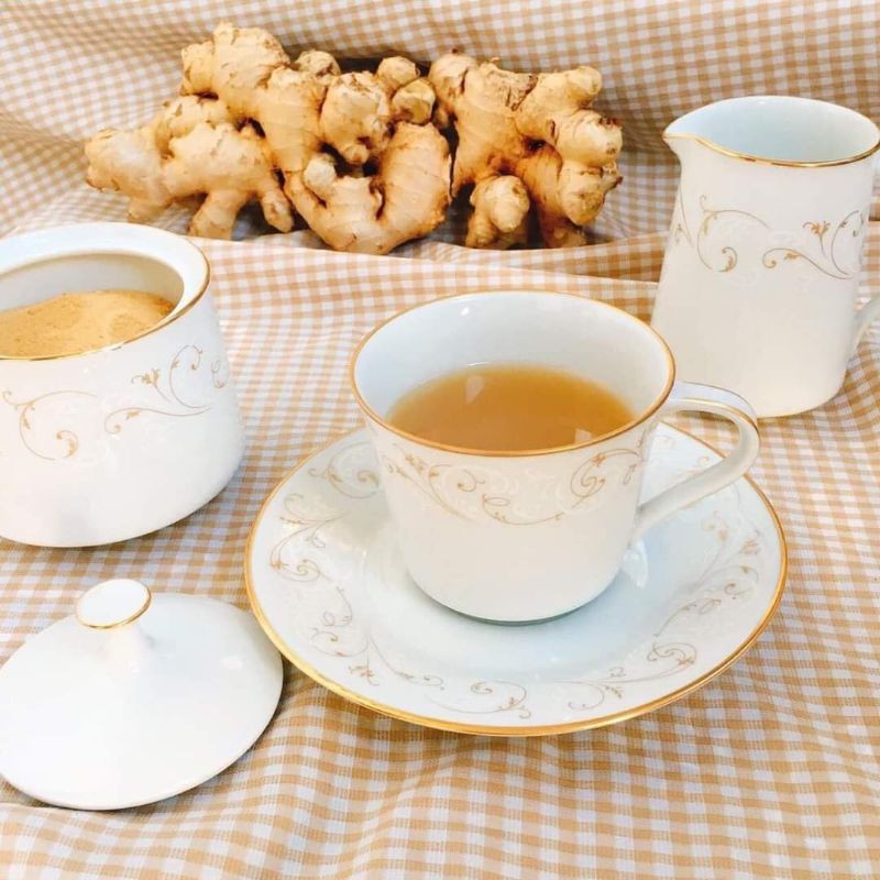 TRÀ GỪNG HÒA TAN NGUYÊN CHẤT ĐĂK LĂK, BỘT GỪNG NGUYÊN CHẤT ĐẠT CHUẨN VSATTP