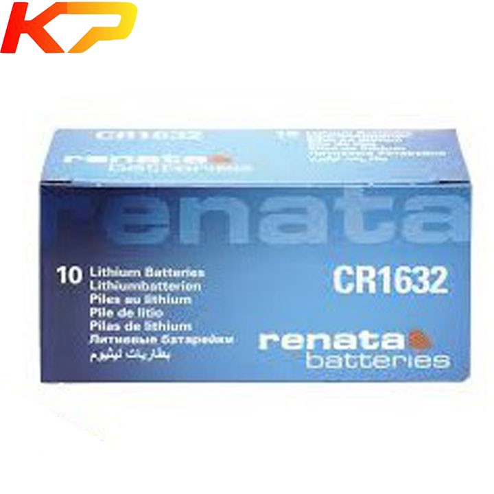 Pin Renata CR1632 lithium 3V chính hãng Renata Thụy Sĩ