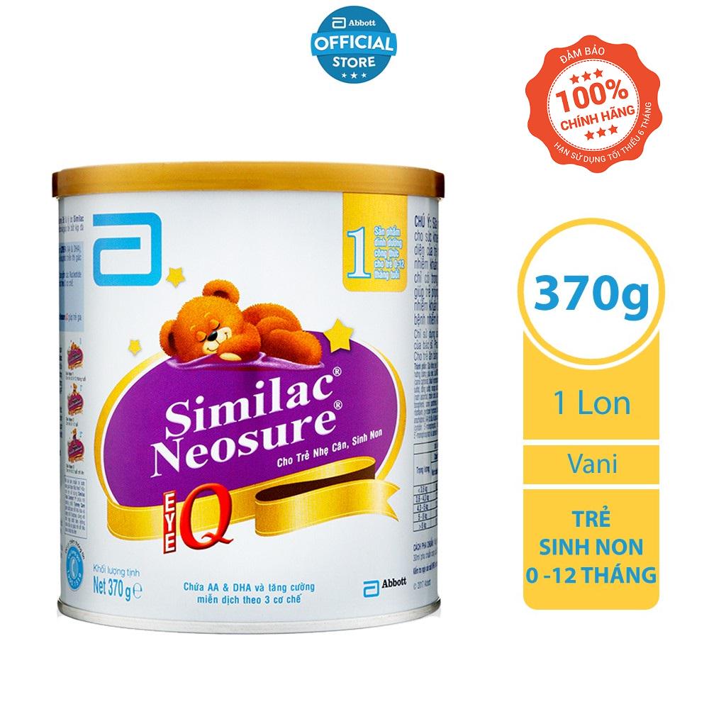 Sữa bột Similac Neosure 370g