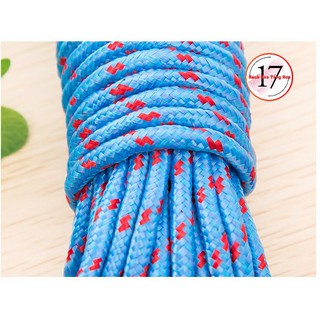 Dây dù đa năng dài 10m dùng để cắm trại loi 4mm